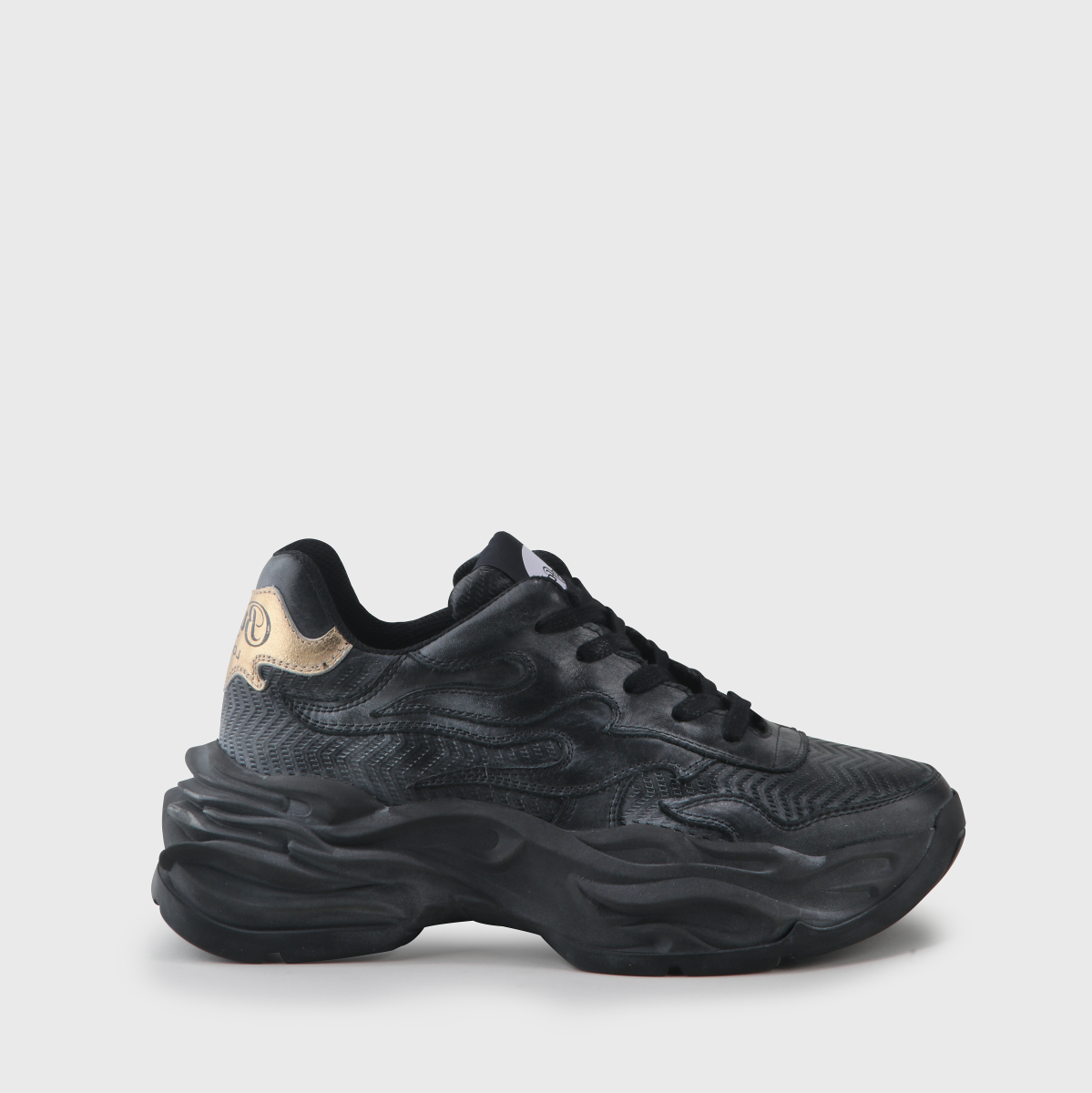 Eyza P Sneaker Leder, schwarz Eyza P Sneaker Leder, schwarz