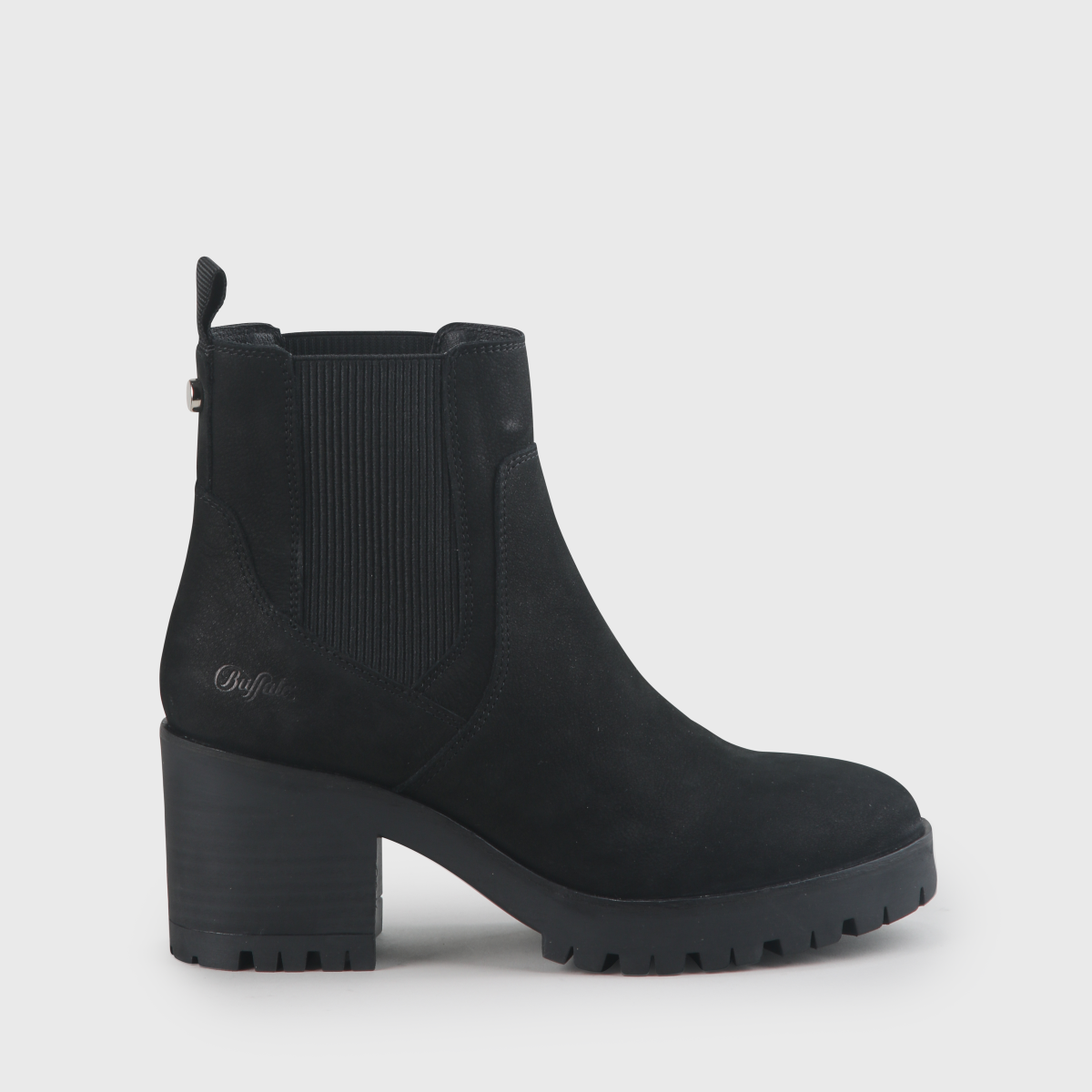 Order Mira Boot Goat Suede Black Ankle Boots Buffalo
