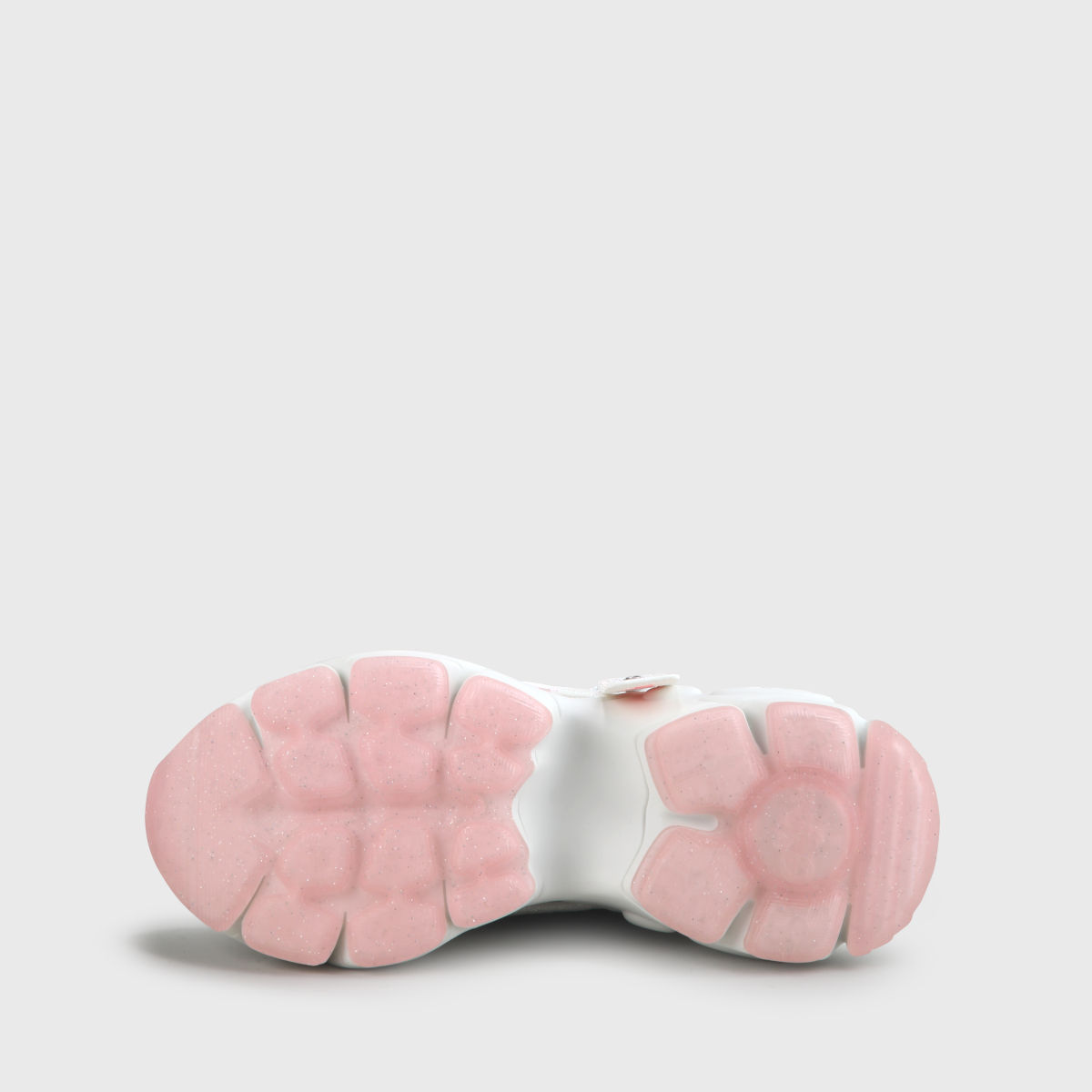 BUFFALO x LEOOBALYS Binary Sneaker, weiß/pink BUFFALO x LEOOBALYS Binary Sneaker, weiß/pink